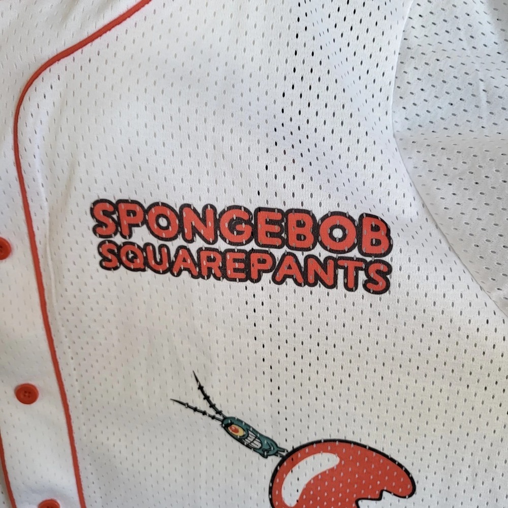 Nickelodeon SpongeBob SquarePants Baseball Jersey Size 4X - Picture 4 of 7